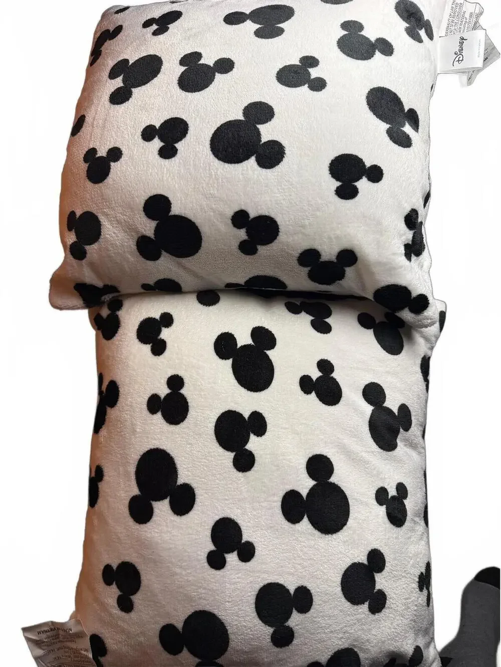 Disney Mickey Mouse Patterned Plush throw Pillow Set all over design 12x12